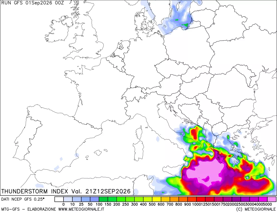 mappa Indice Temporali (TSI)