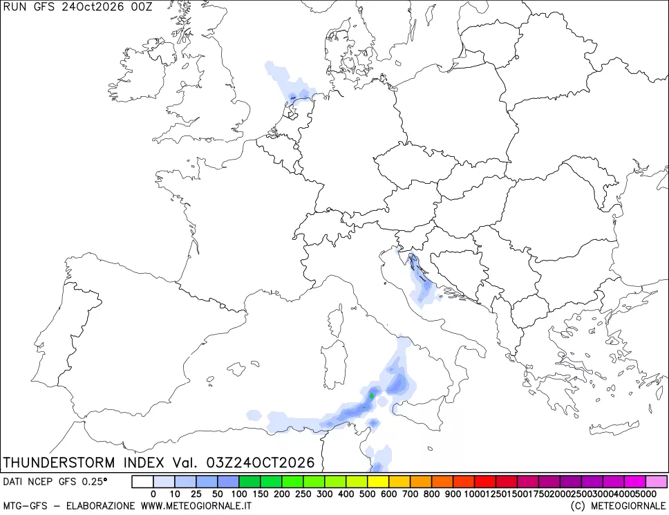 mappa Indice Temporali (TSI)