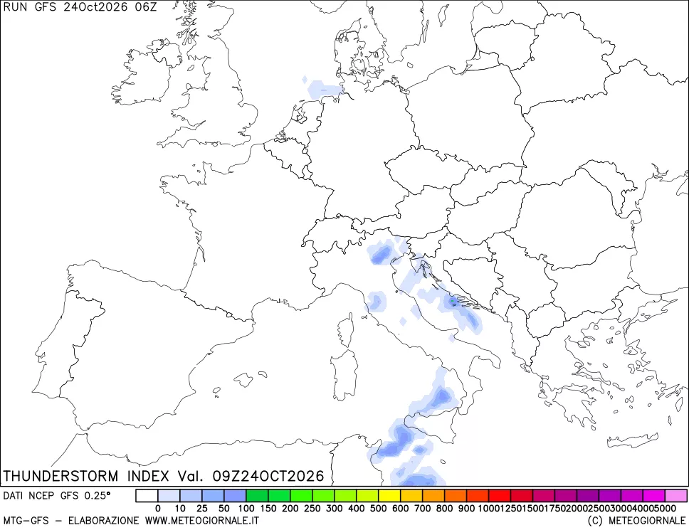 mappa Indice Temporali (TSI)