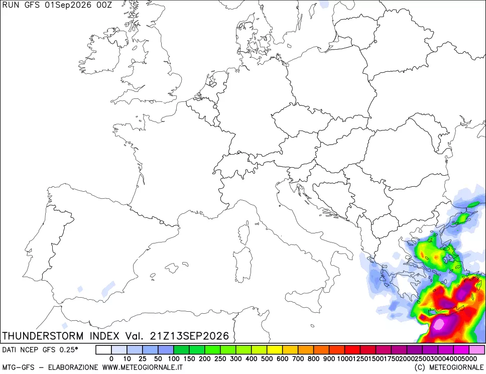 mappa Indice Temporali (TSI)
