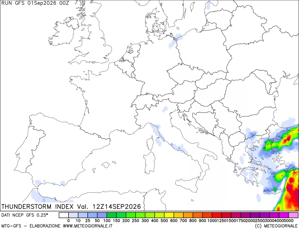 mappa Indice Temporali (TSI)
