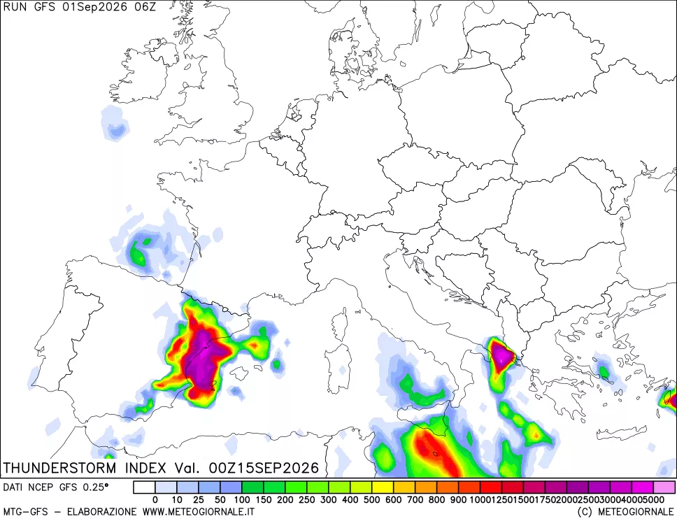 mappa Indice Temporali (TSI)
