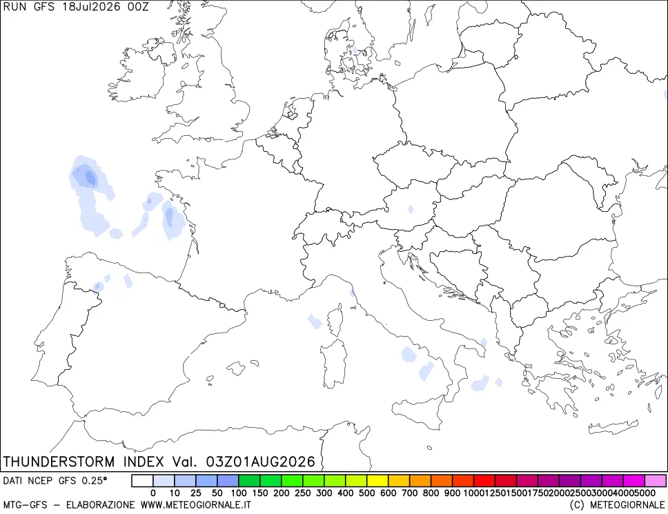 mappa Indice Temporali (TSI)