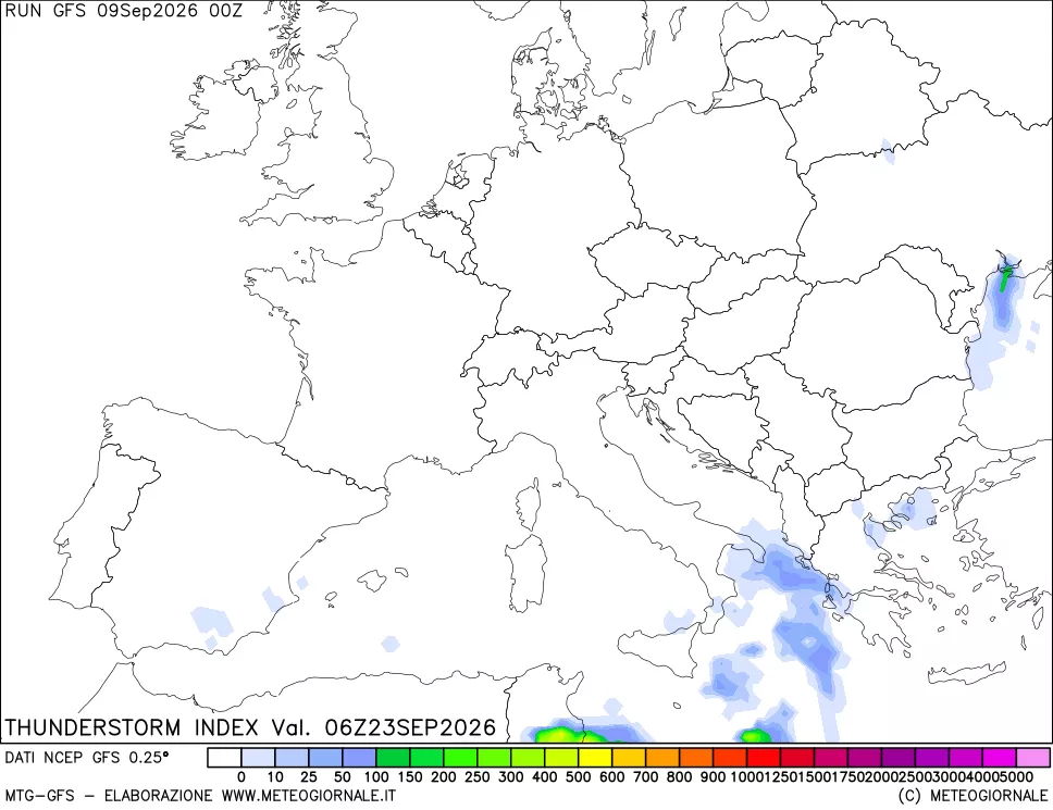 mappa Indice Temporali (TSI)
