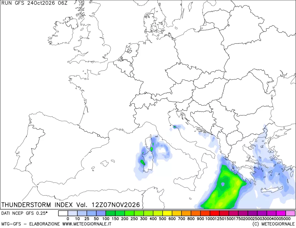 mappa Indice Temporali (TSI)