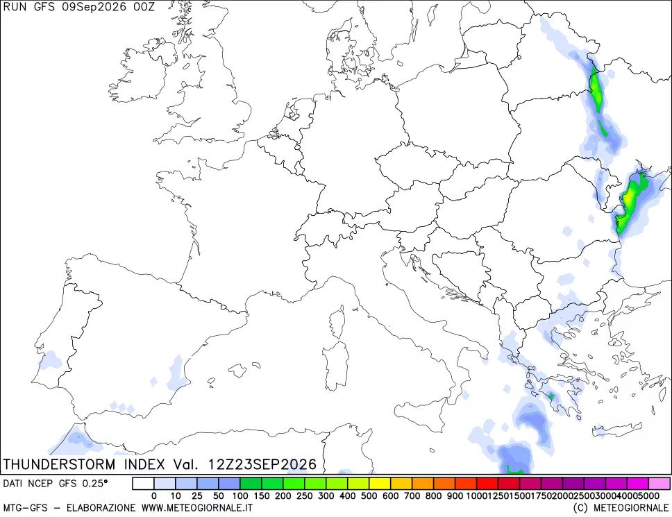 mappa Indice Temporali (TSI)