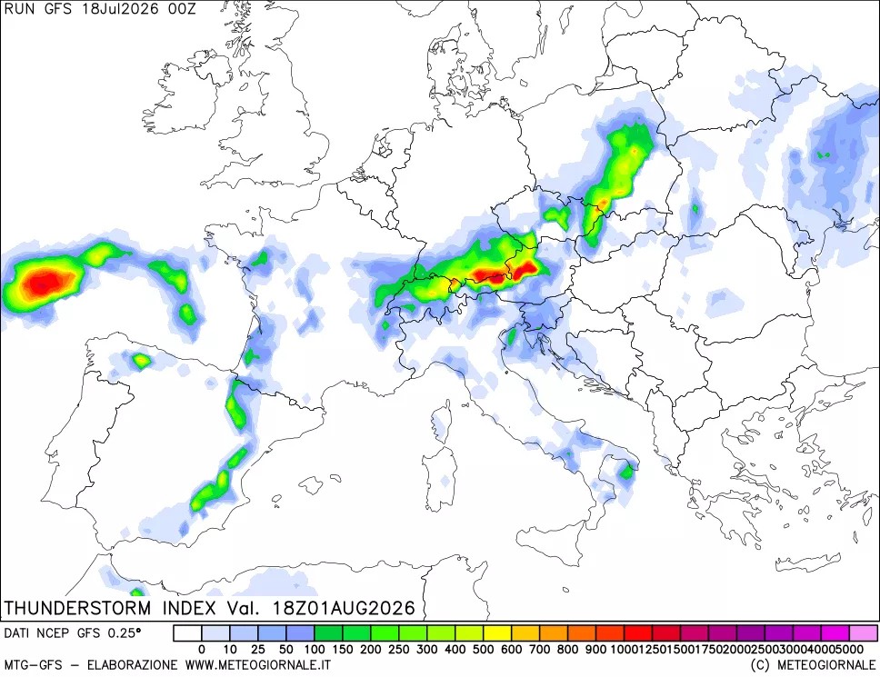 mappa Indice Temporali (TSI)