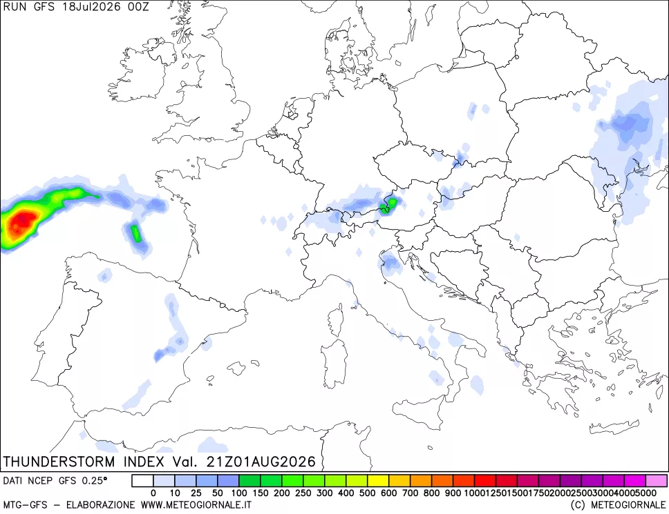 mappa Indice Temporali (TSI)