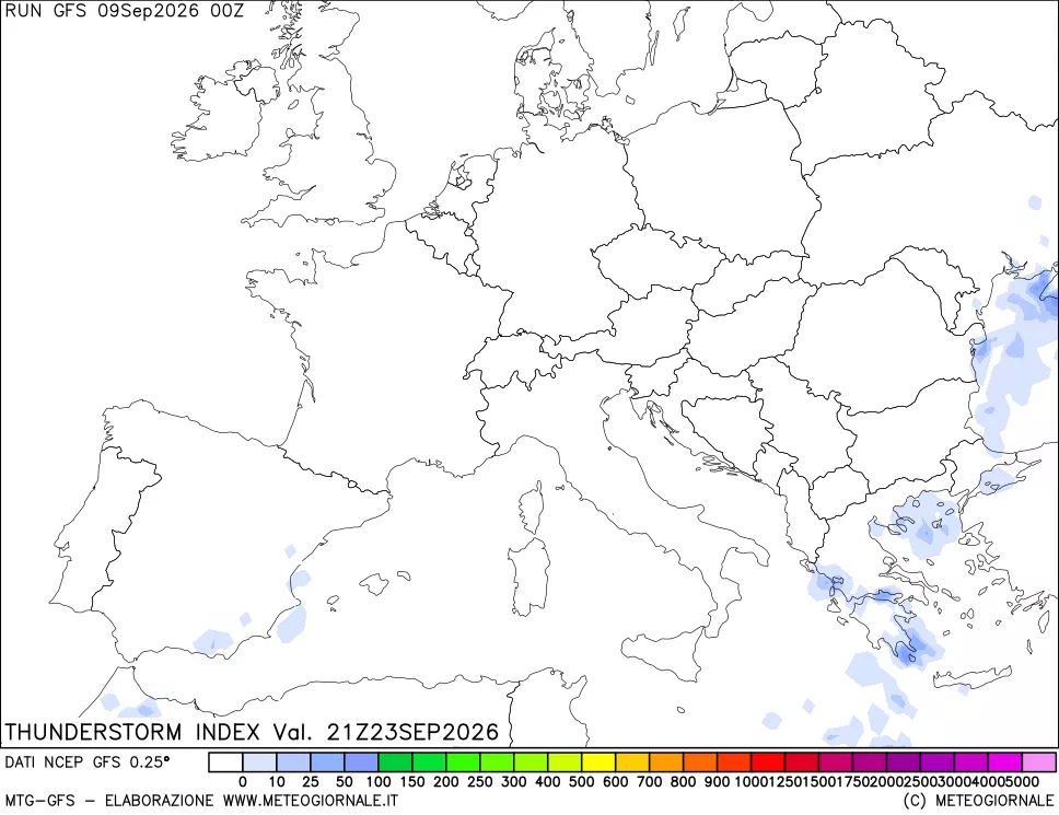 mappa Indice Temporali (TSI)