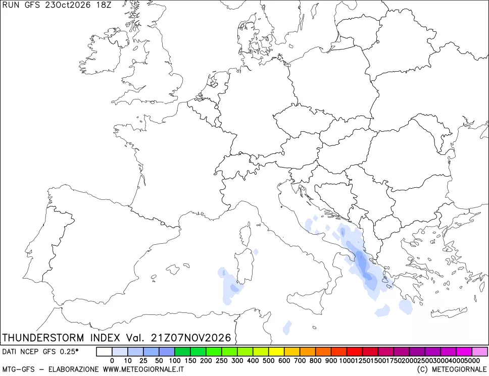 mappa Indice Temporali (TSI)
