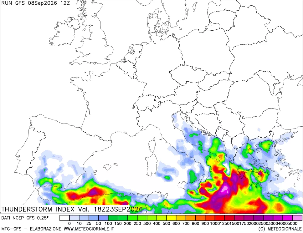 mappa Indice Temporali (TSI)