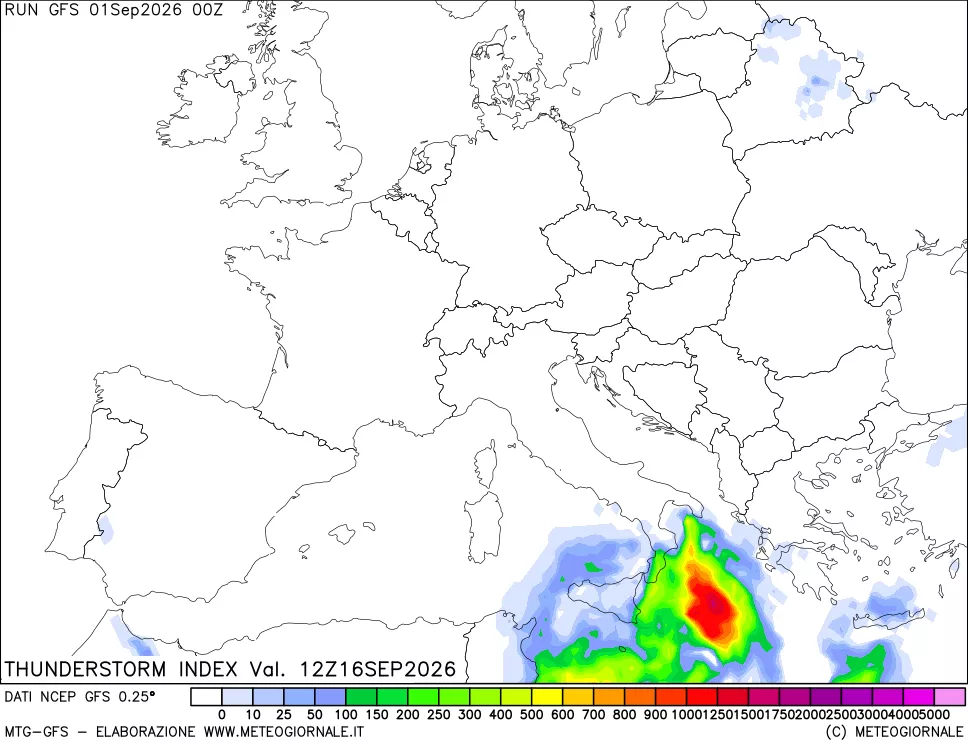 mappa Indice Temporali (TSI)