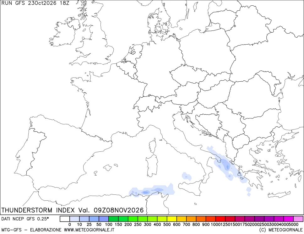 mappa Indice Temporali (TSI)