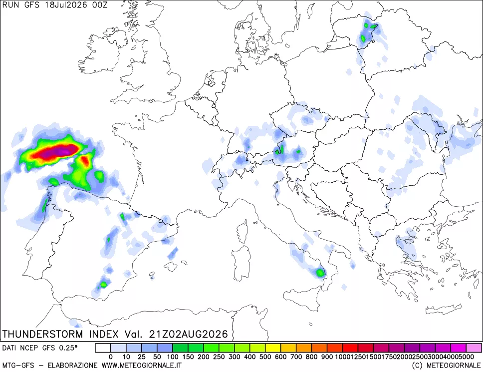 mappa Indice Temporali (TSI)