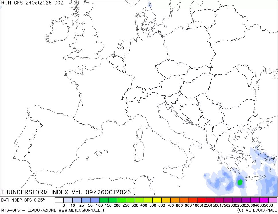 mappa Indice Temporali (TSI)
