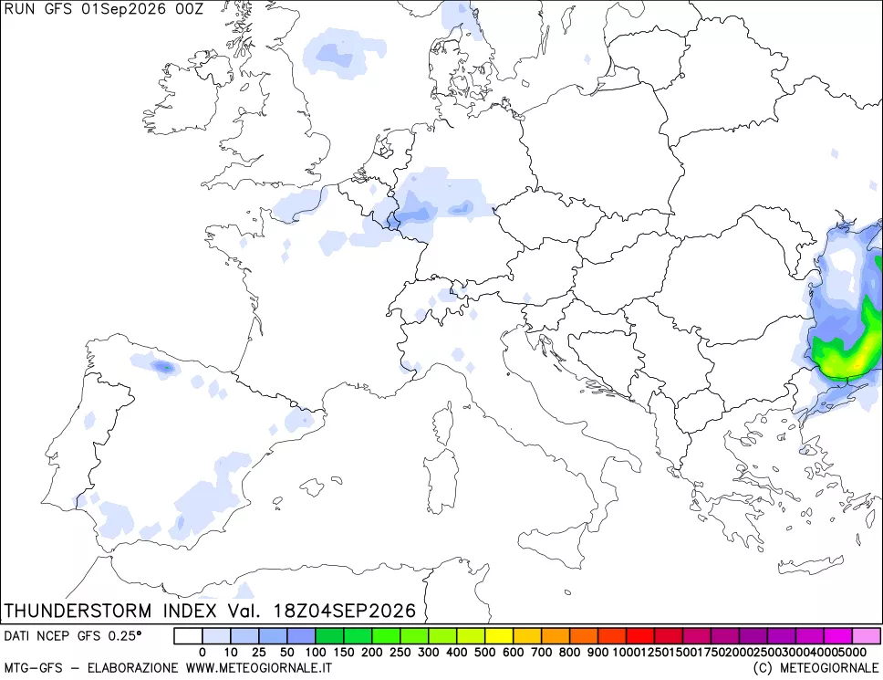 mappa Indice Temporali (TSI)