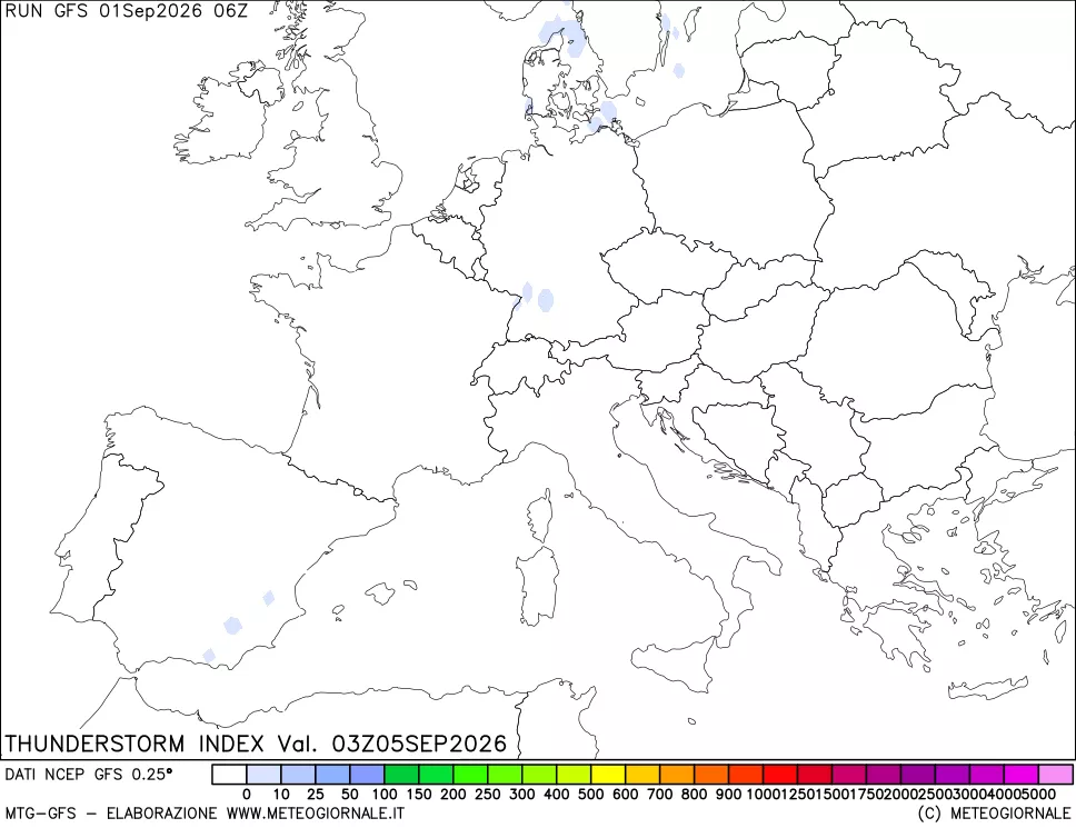 mappa Indice Temporali (TSI)