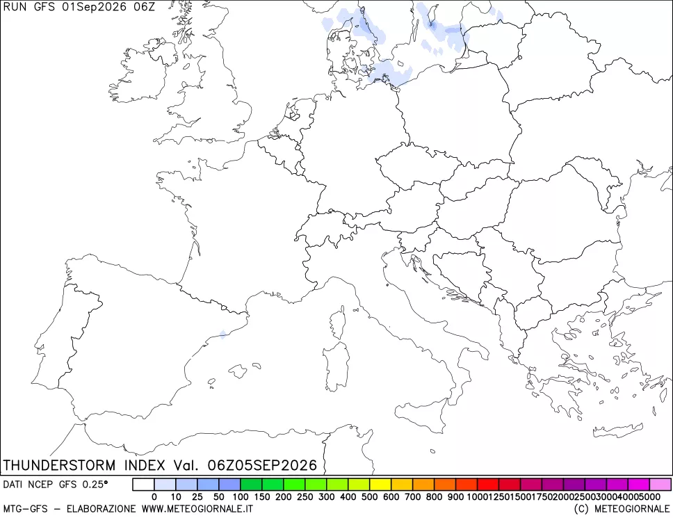 mappa Indice Temporali (TSI)