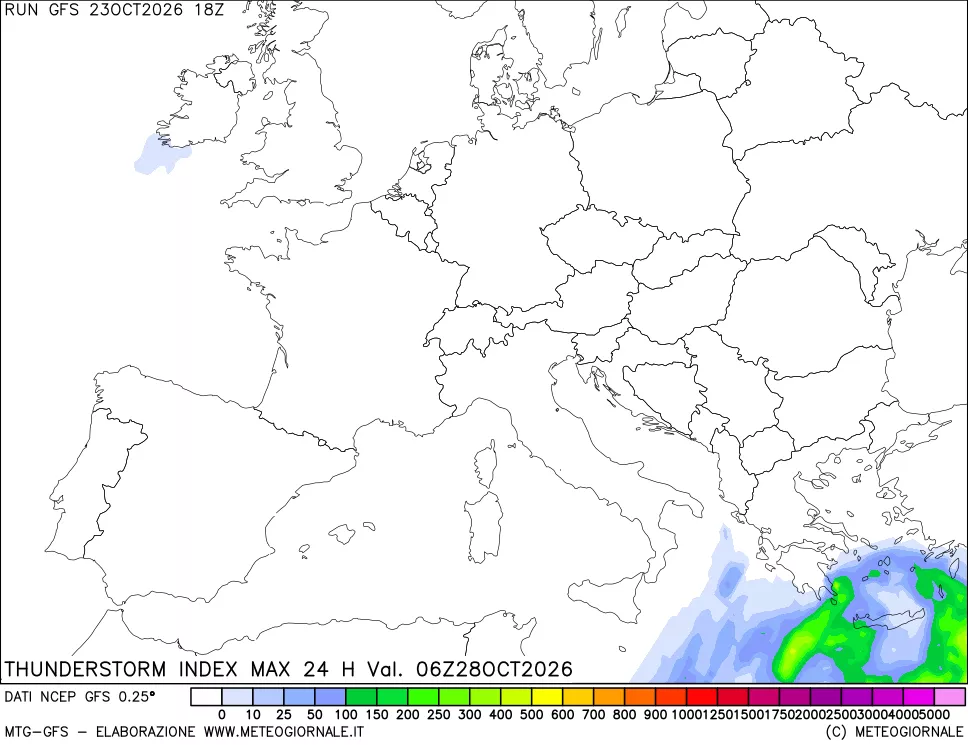 mappa TSI Max 24 ore
