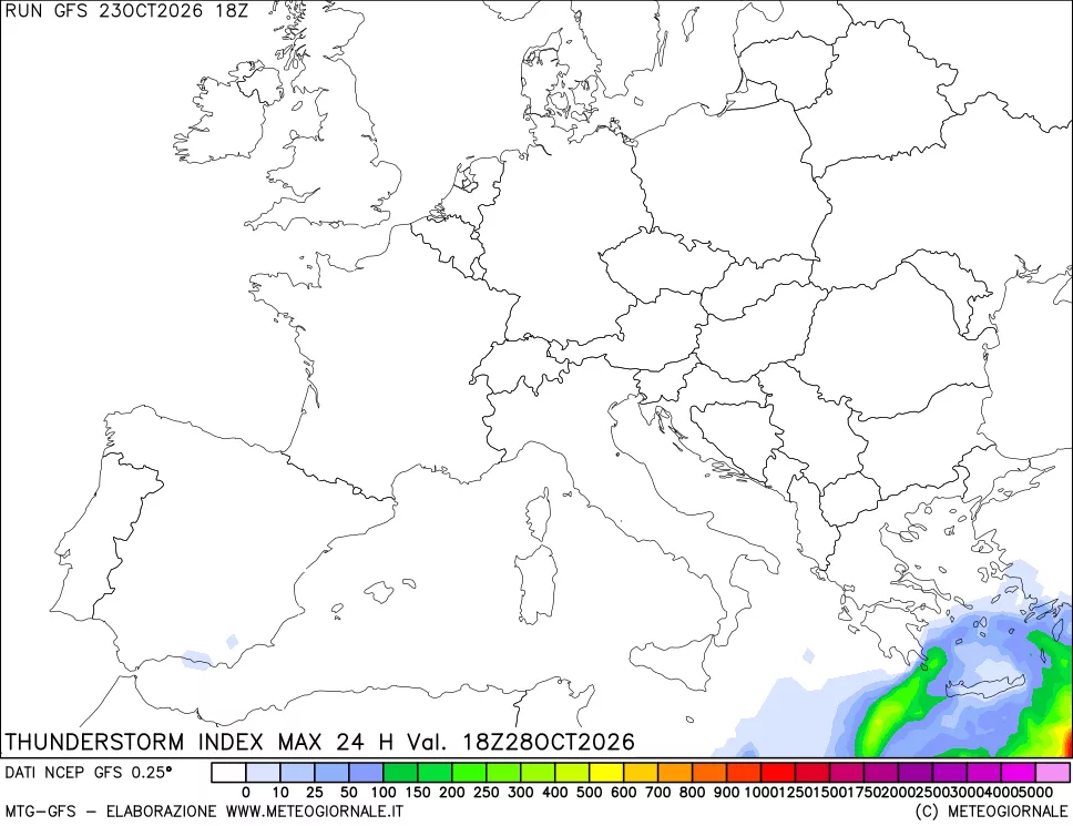 mappa TSI Max 24 ore