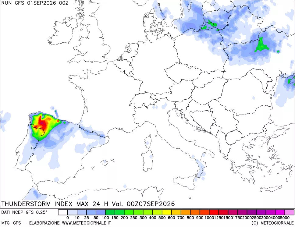 mappa TSI Max 24 ore