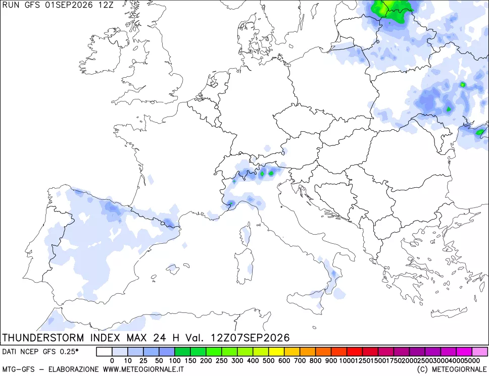mappa Indice Temporali massimo 24 ore