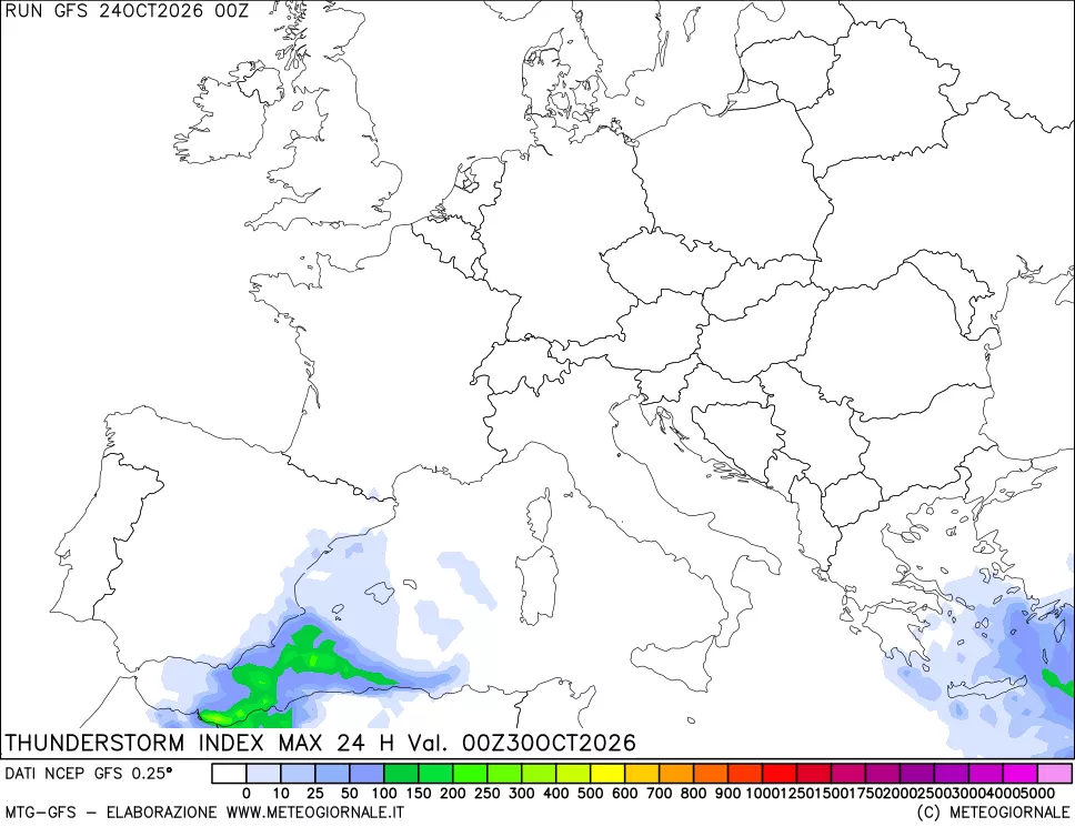 mappa TSI Max 24 ore