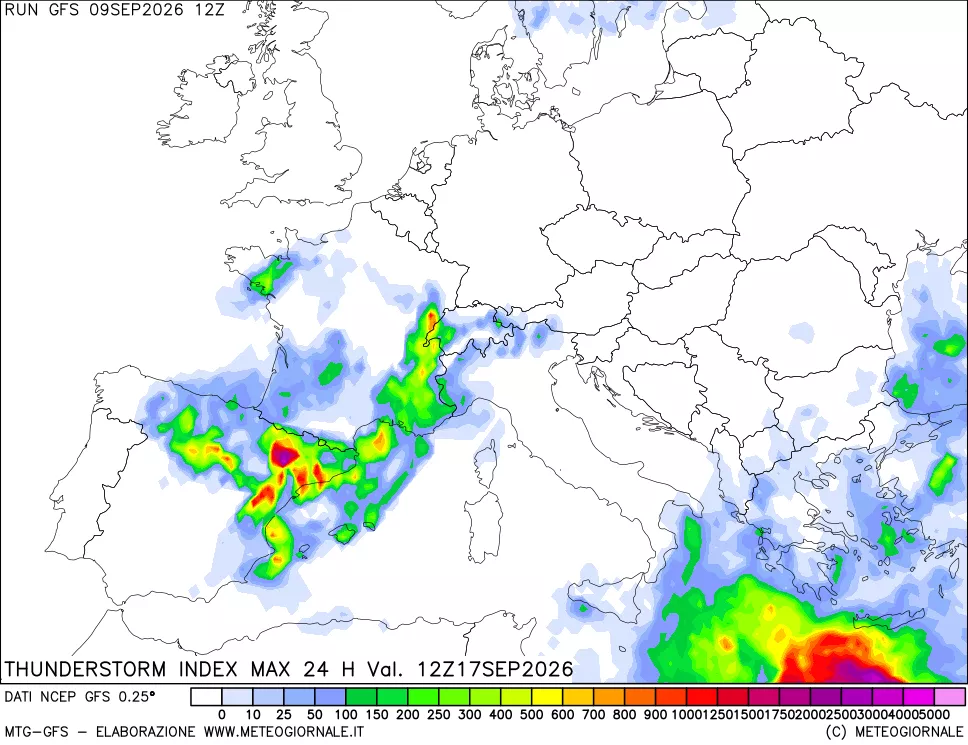 mappa TSI Max 24 ore