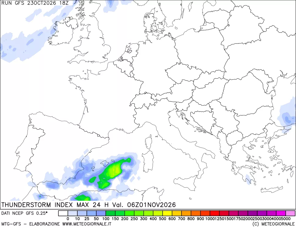 mappa TSI Max 24 ore