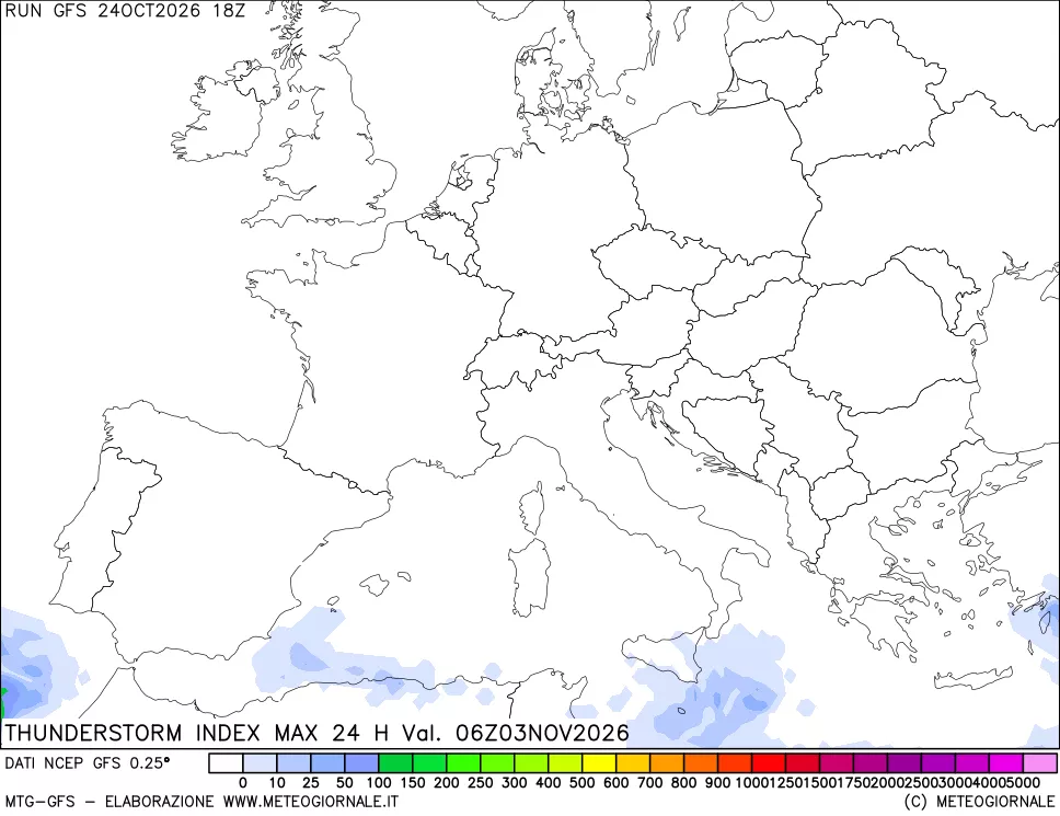 mappa Indice Temporali massimo 24 ore