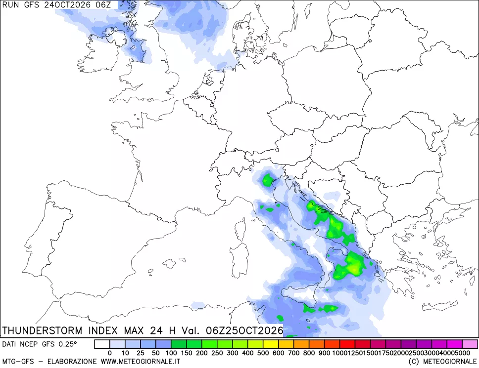 mappa TSI Max 24 ore