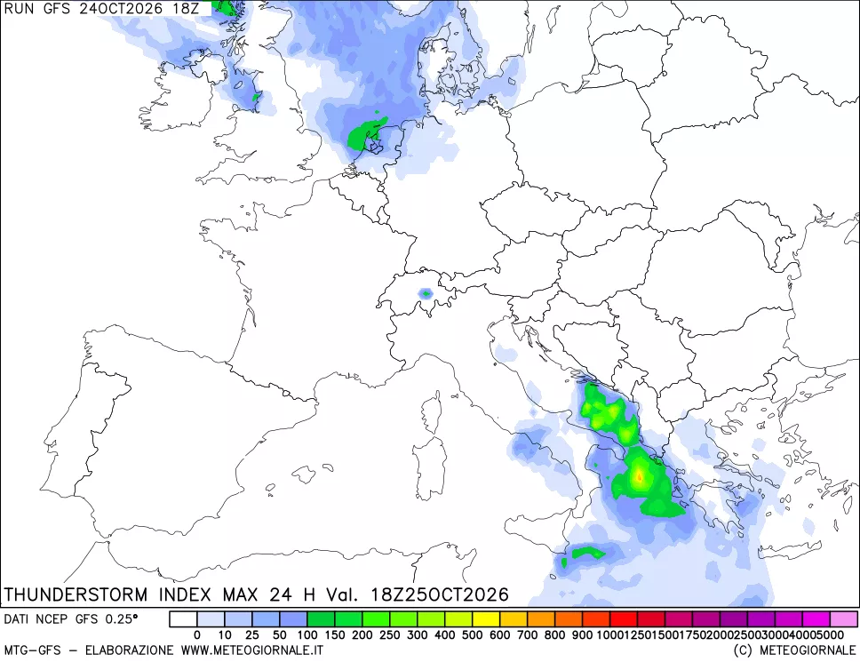 mappa TSI Max 24 ore