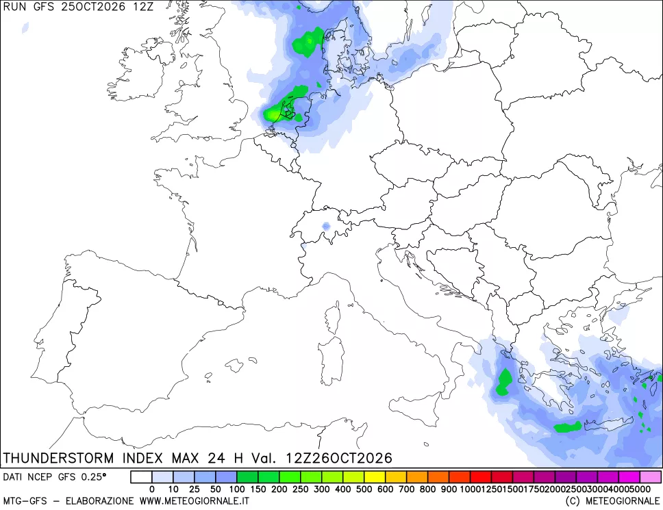 mappa TSI Max 24 ore
