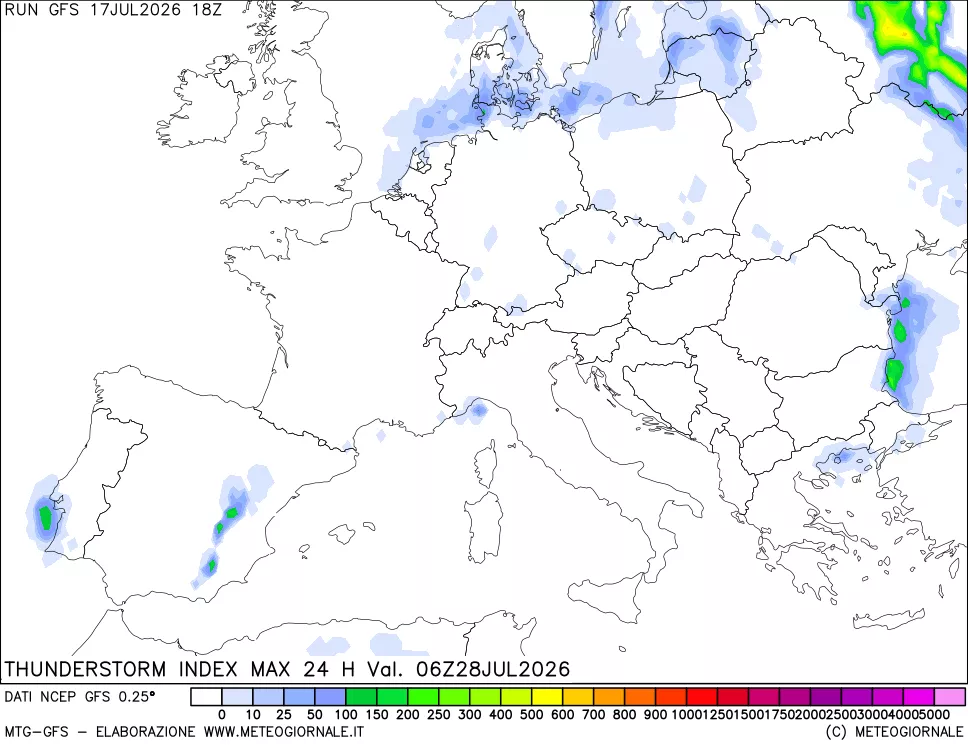 mappa TSI Max 24 ore