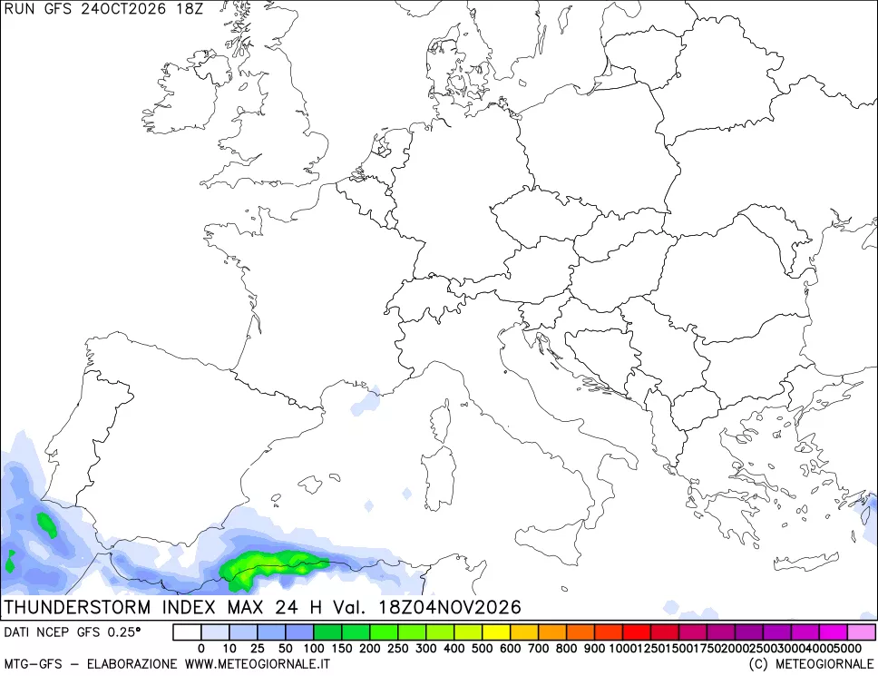 mappa TSI Max 24 ore