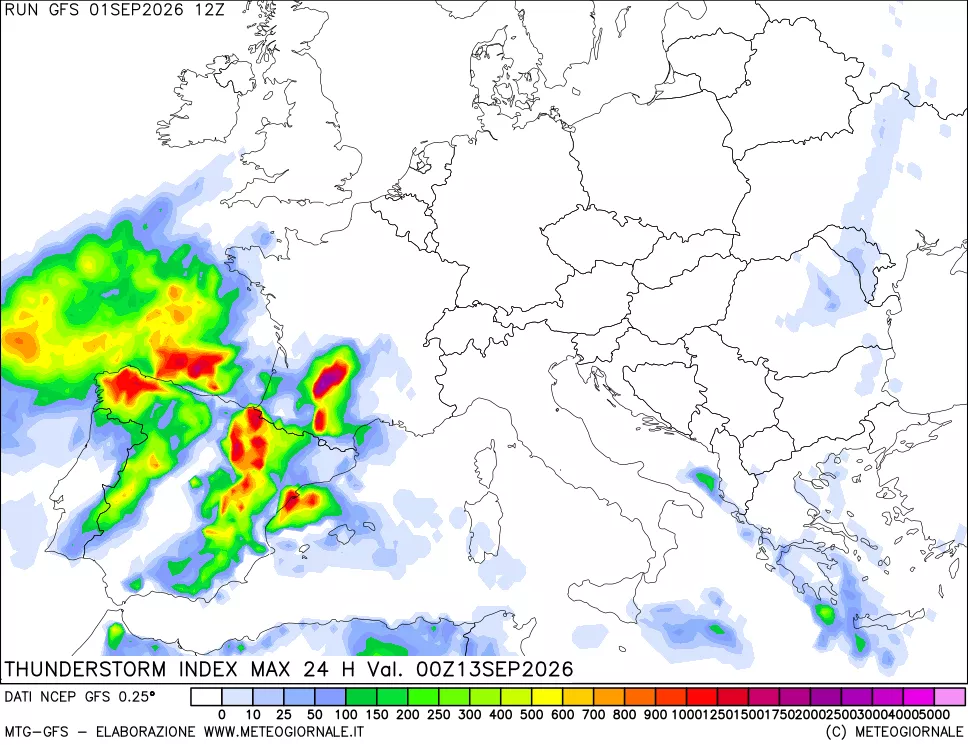 mappa TSI Max 24 ore