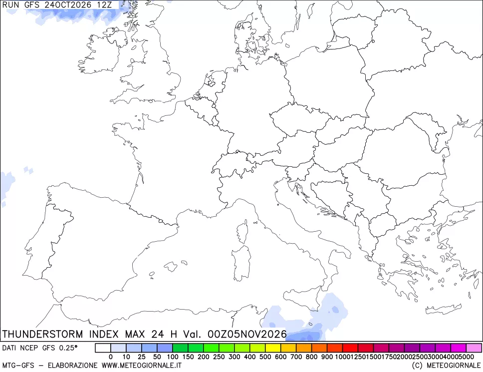 mappa Indice Temporali massimo 24 ore