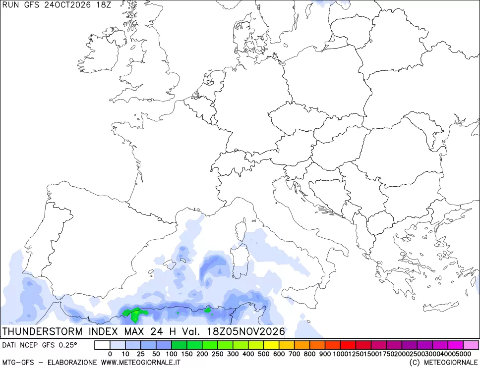 mappa TSI Max 24 ore