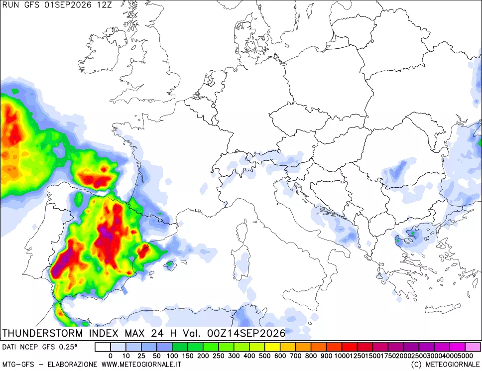 mappa Indice Temporali massimo 24 ore