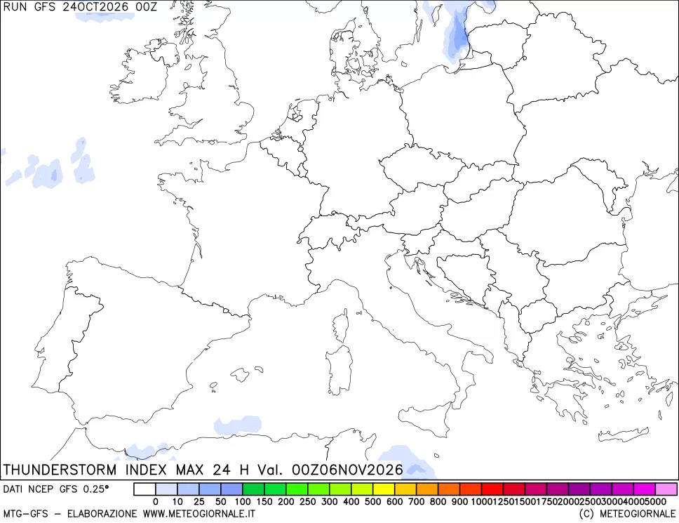 mappa Indice Temporali massimo 24 ore
