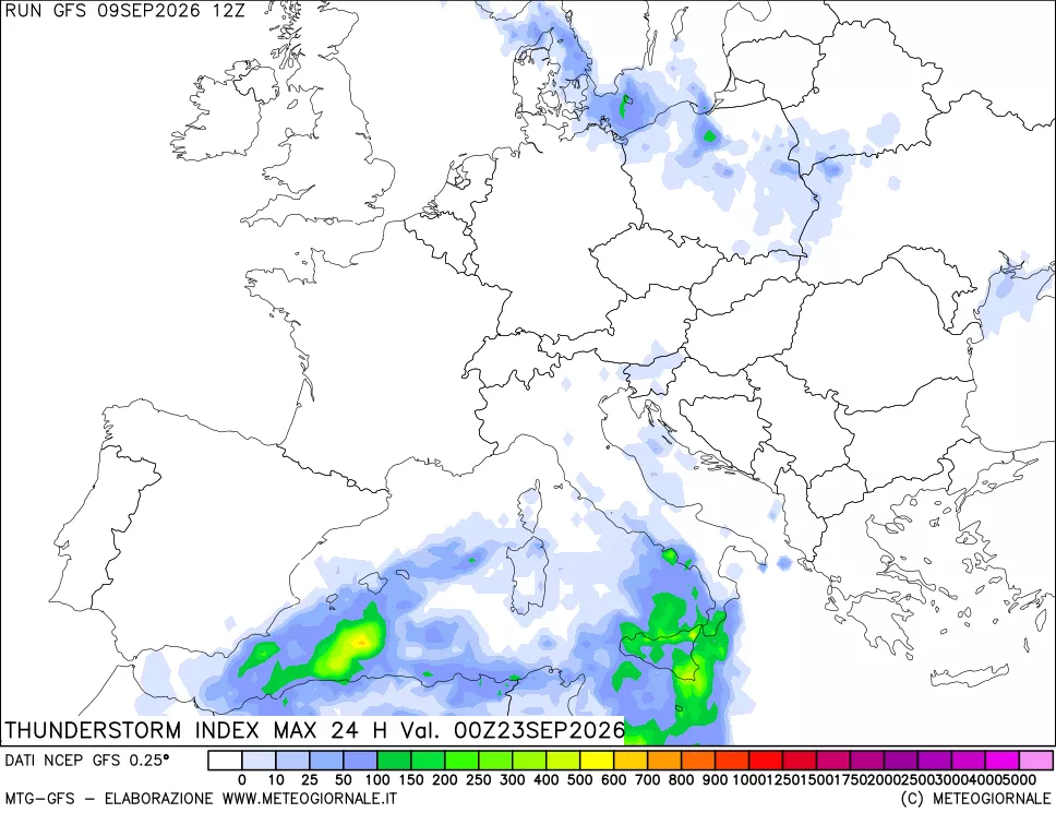 mappa TSI Max 24 ore