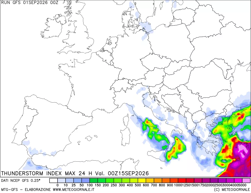 mappa TSI Max 24 ore