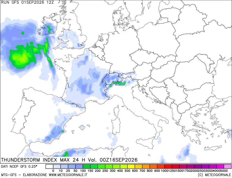 mappa Indice Temporali massimo 24 ore