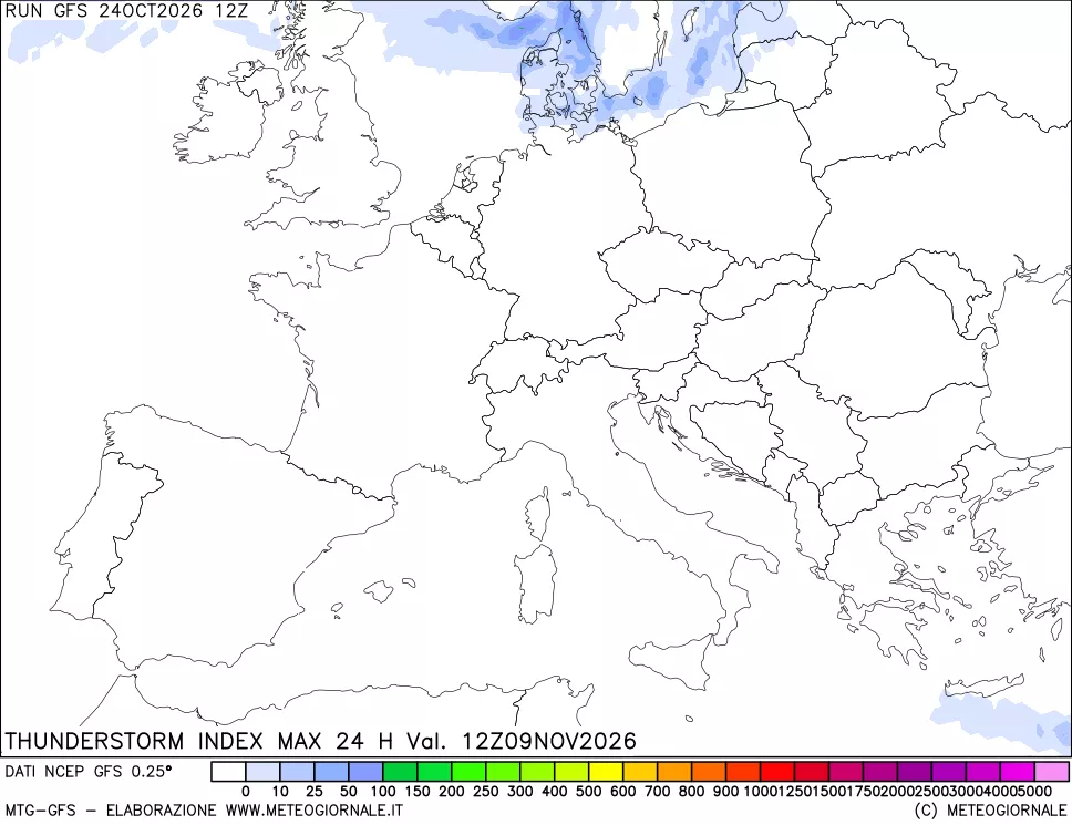 mappa TSI Max 24 ore