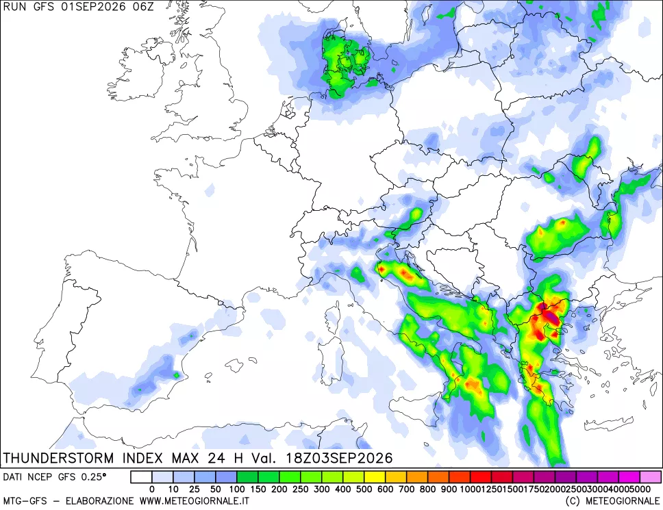 mappa TSI Max 24 ore