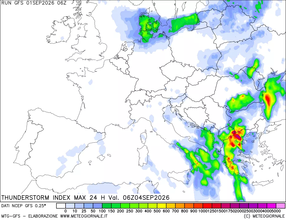 mappa TSI Max 24 ore
