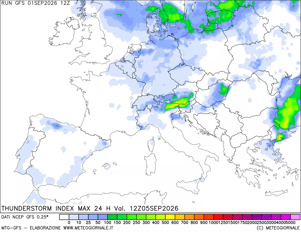 mappa TSI Max 24 ore