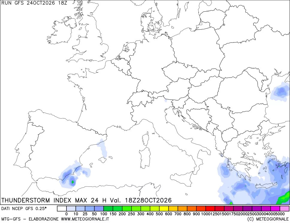 mappa Indice Temporali massimo 24 ore