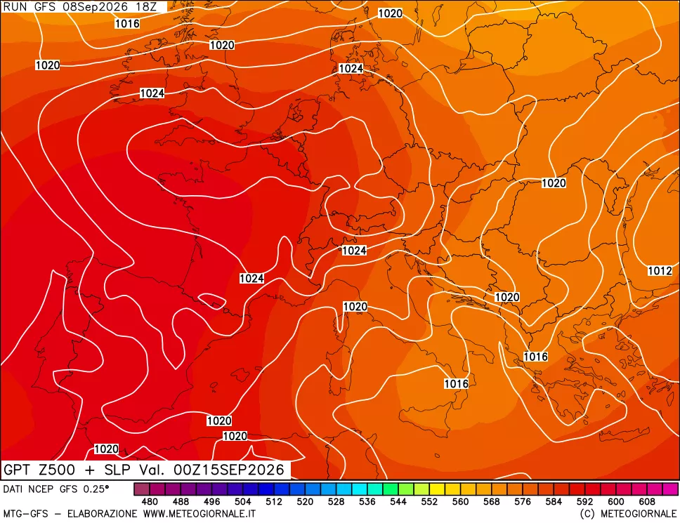 mappa 500 hPa GPT + Press SLM