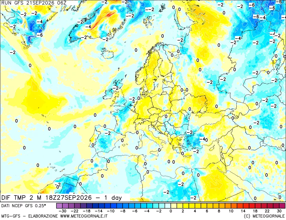 mappa Dif. Temp -24 ore